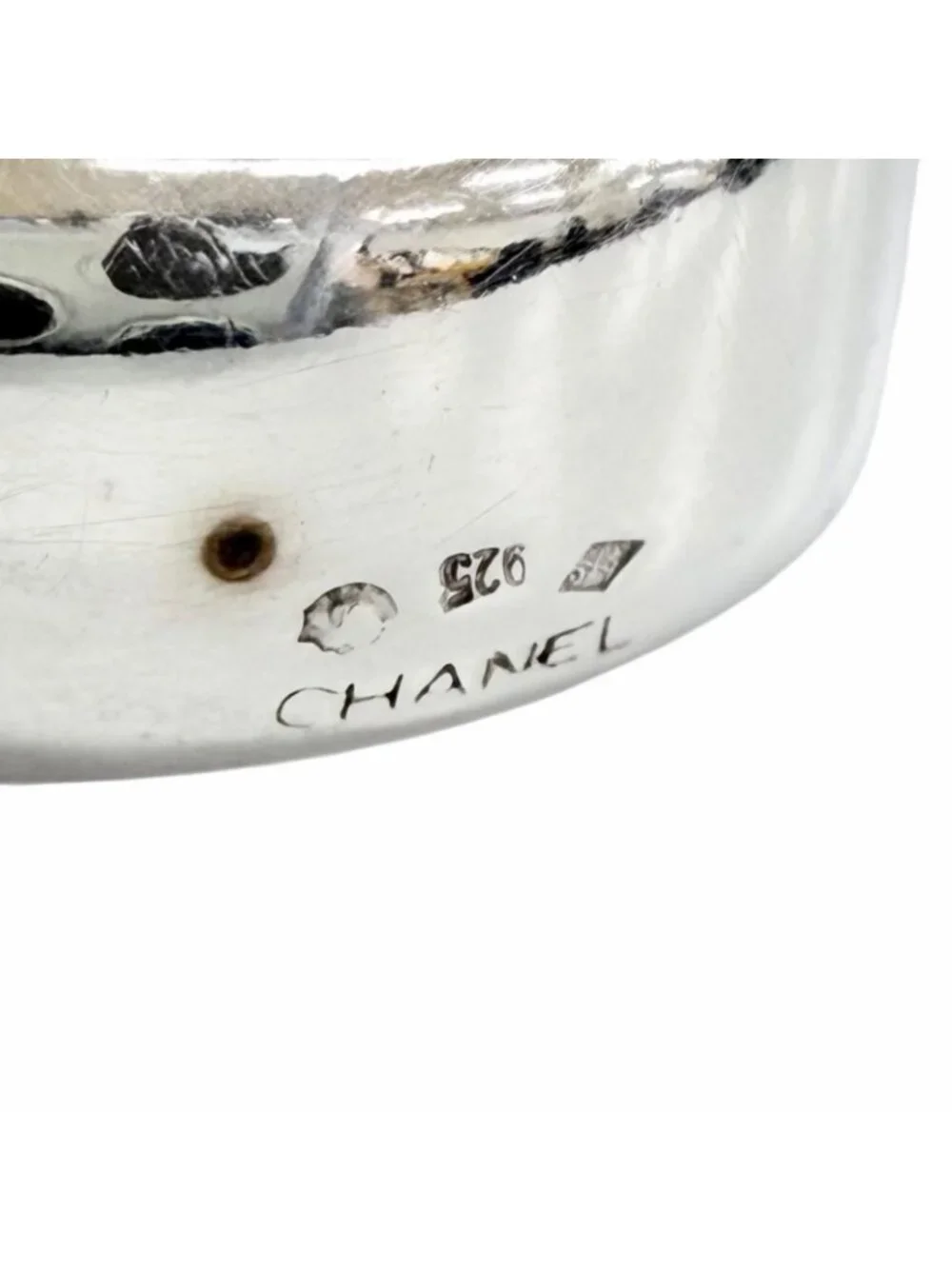 Chanel 925 Log Ring Silver Recommended